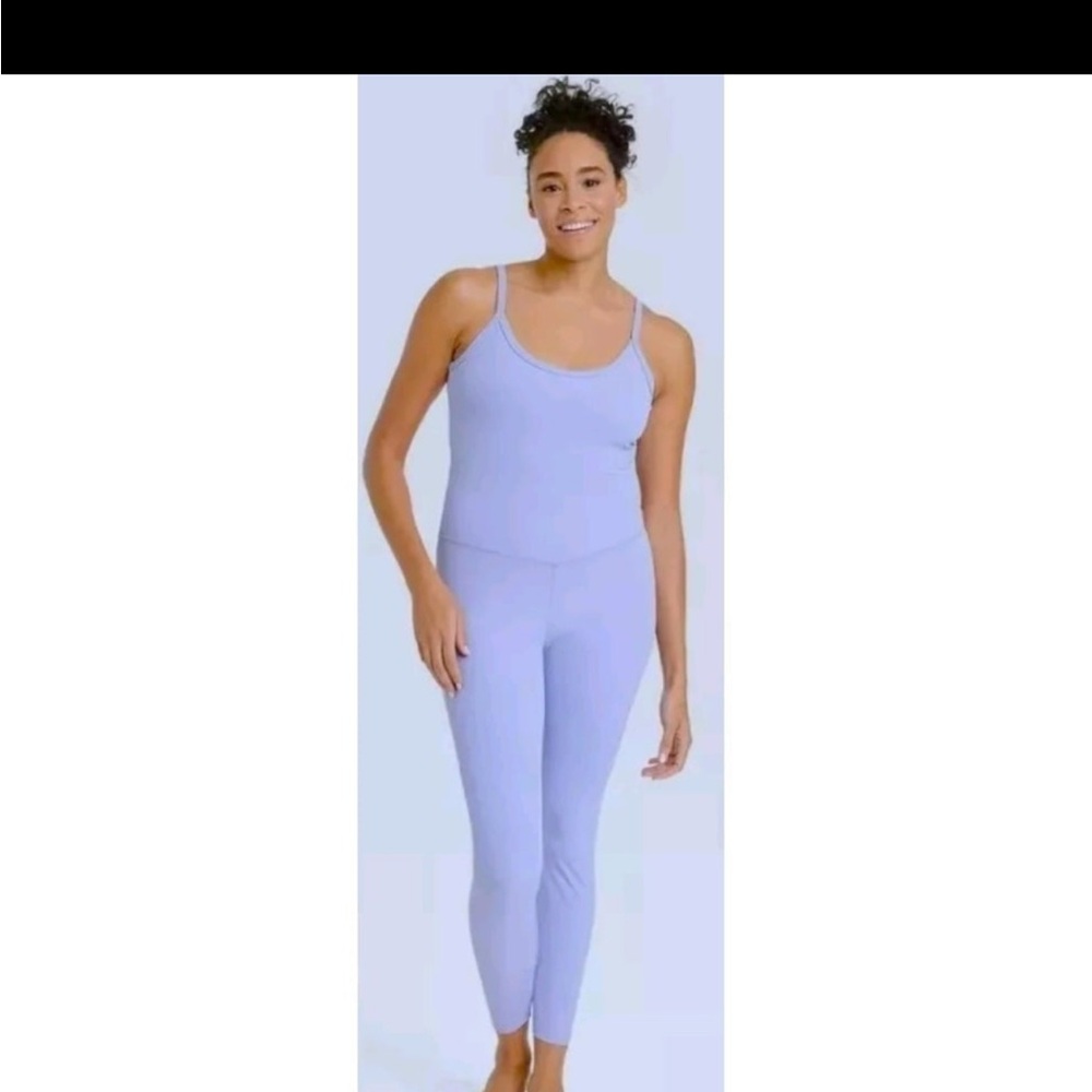 Light Blue Sleeveless Jumpsuit
